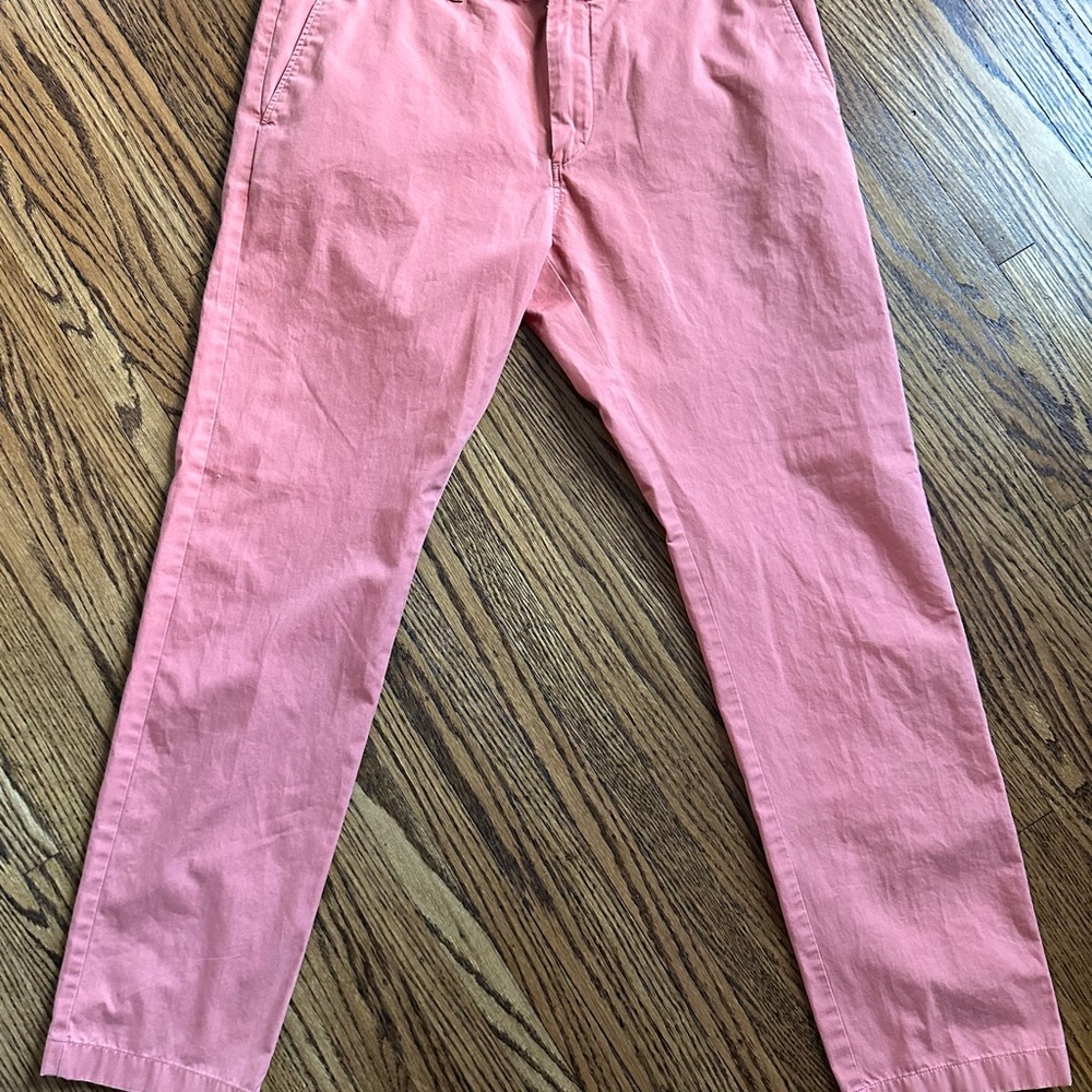 J. Crew Men's Coral Chinos — 32/30